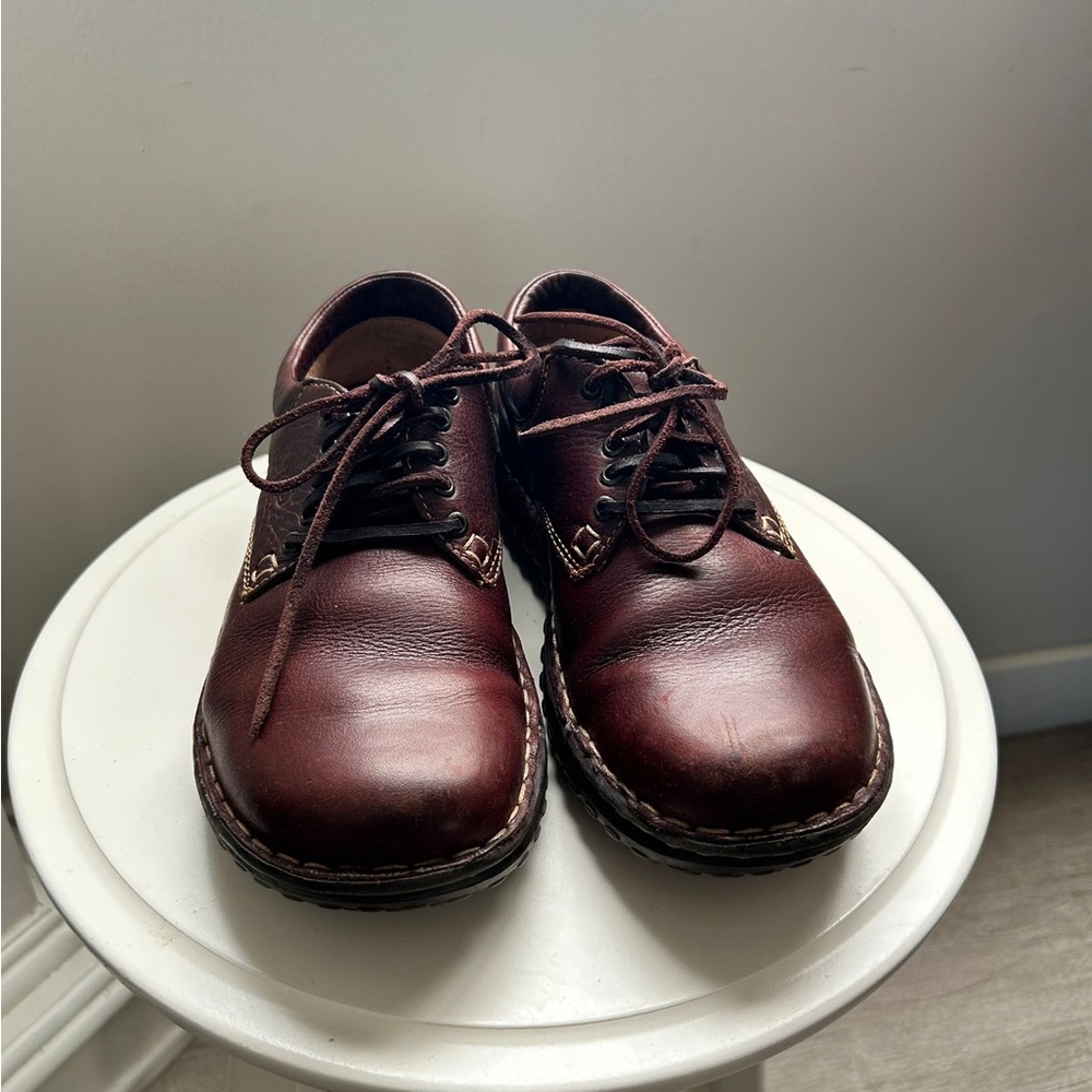 Classic Brown Leather Men's Shoes